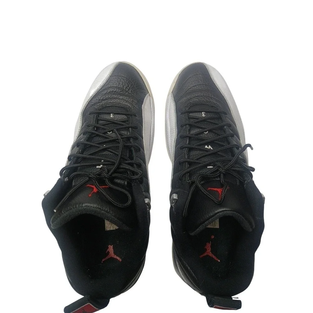 Jordan Air Jordan 12 Retro Low Mens 13 Black White Playoff 308317-004